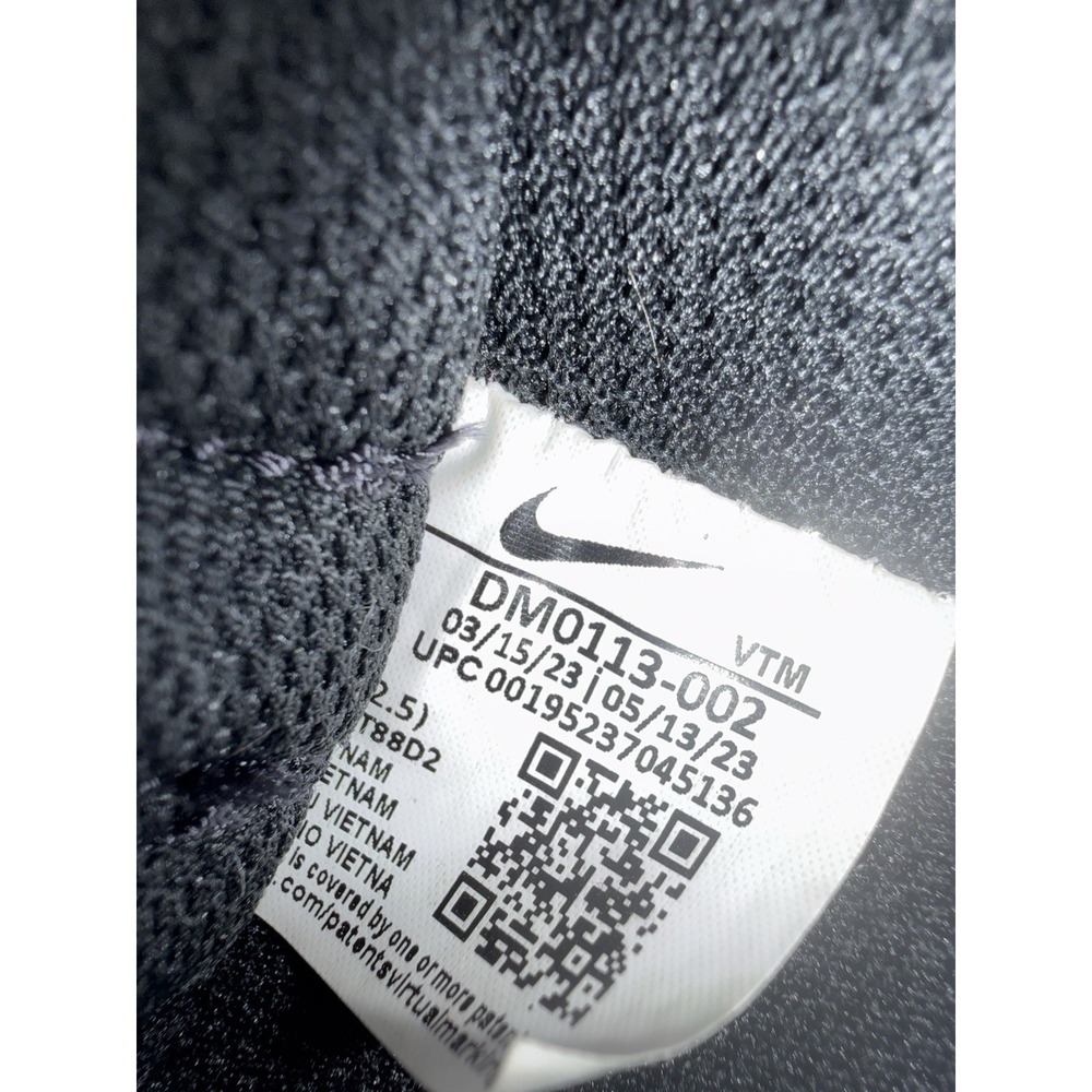 Nike Court Vision Alta LTR (Womens Size 11.5) Shoes DM0113 Black White - Picture 8 of 9